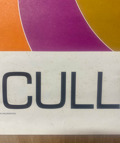 c.1964 McCulloch Outboard Boat Motor Dealer Poster Set of 5 Bail-A-Matic