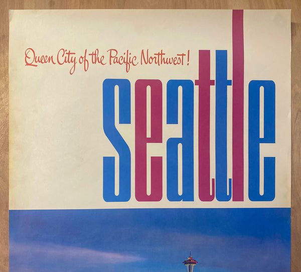 c.1960s Seattle Queen City of the Pacific Northwest Great Northern Railway