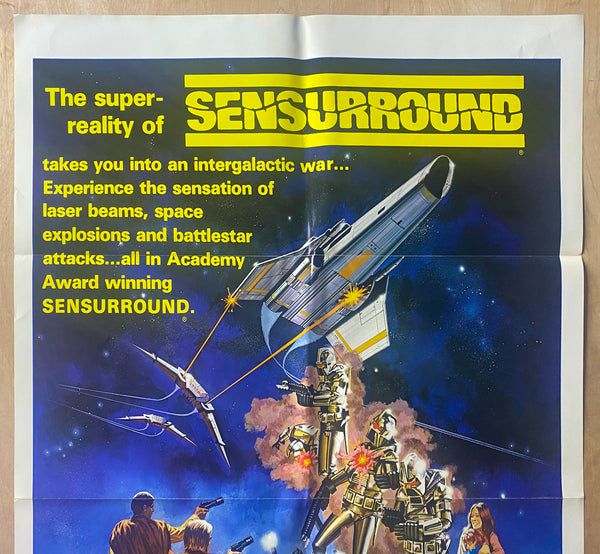 1978 Battlestar Galactica Style C Folded One Sheet Movie