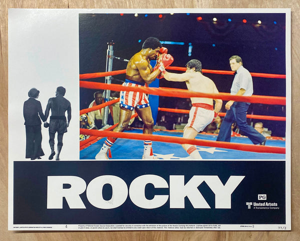 1976 ROCKY Complete Lobby Card Set of 8 Best Picture Sylvester Stallone