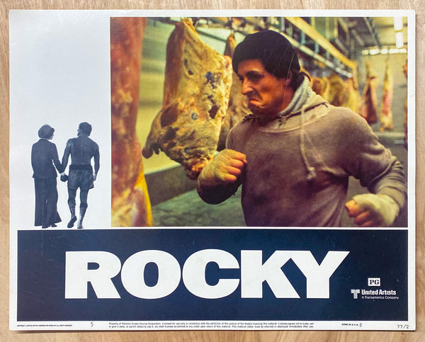 1976 ROCKY Complete Lobby Card Set of 8 Best Picture Sylvester Stallone