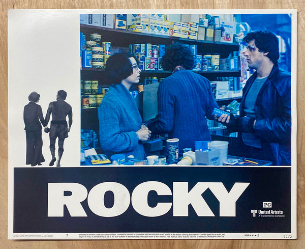 1976 ROCKY Complete Lobby Card Set of 8 Best Picture Sylvester Stallone