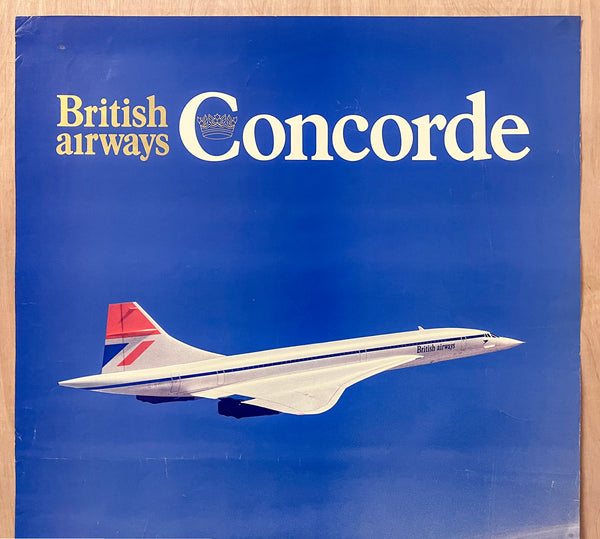 c.1977 British Airways Concorde