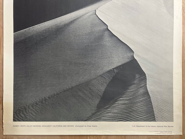 1968 Death Valley National Monument Ansel Adams National Parks USA