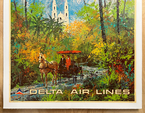 c.1975 Bahamas Delta Air Lines Jack Laycock