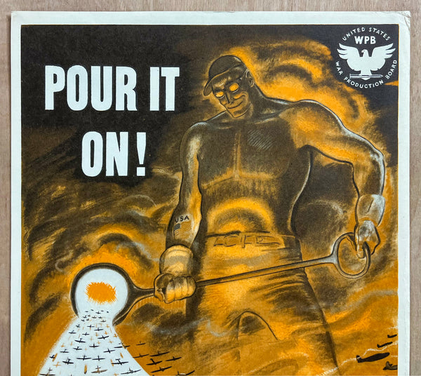 1942 Pour It On! By Garrett Price War Product Board WPB WWII Small Format