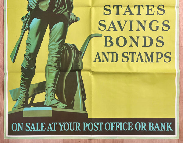 1941 For Defense Buy United States Savings Bonds and Stamps WWII