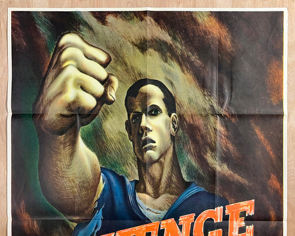 1942 Avenge December 7 by Bernard Perlin WWII Full Size
