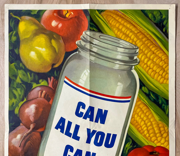 1943 Can All You Can It's A Real War Job OWI No. 77 Victory Garden WWII