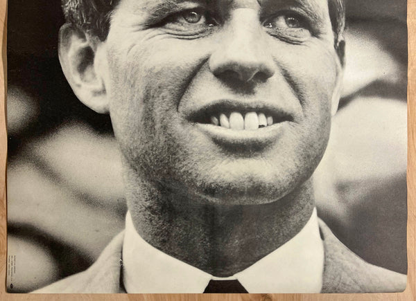 1968 Robert F. Kennedy Presidential Campaign Largest Size 38" x 25" RFK