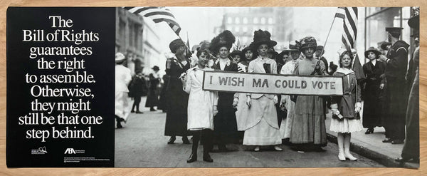 1991 American Bar Association Civil Liberties Rights Poster Group of 5 ABA