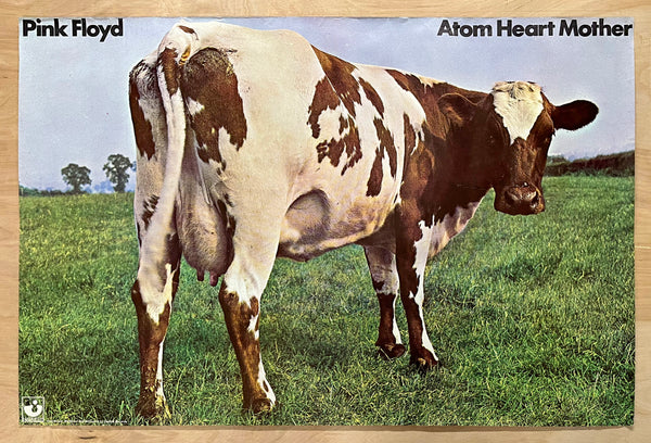 1970 Pink Floyd Atom Heart Mother Harvest Records Promo Hipgnosis