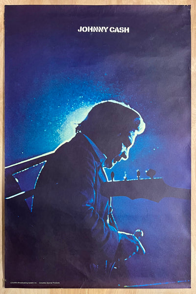 1969 Johnny Cash At San Quentin Columbia Records Album Promo