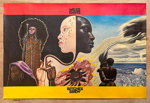 1970 Miles Davis Bitches Brew Columbia Records Promo Mati Klarwein Jazz