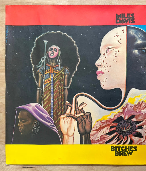 1970 Miles Davis Bitches Brew Columbia Records Promo Mati Klarwein Jazz