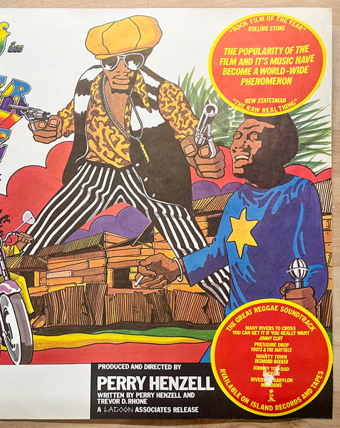 R-1977 The Harder They Come British Quad Movie Jimmy Cliff Reggae Original