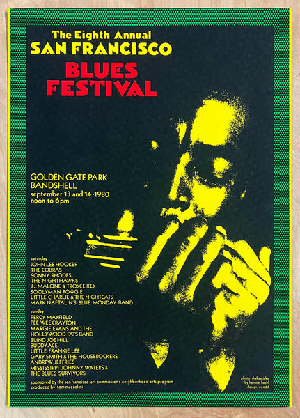 1980 8th Annual San Francisco Blues Festival John Lee Hooker