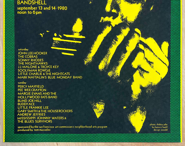 1980 8th Annual San Francisco Blues Festival John Lee Hooker