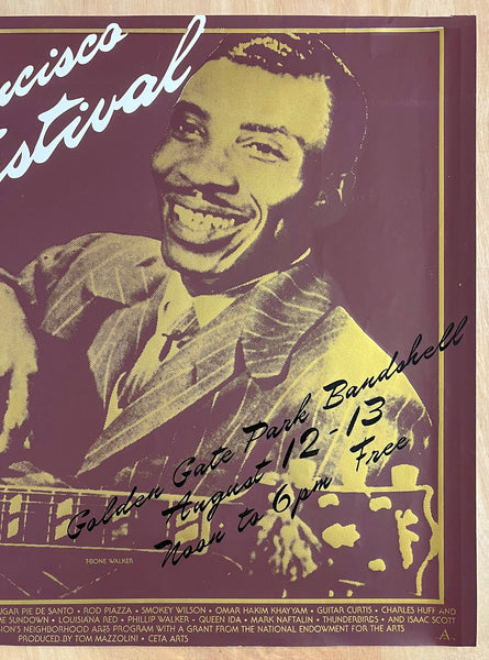 1978 San Francisco Blues Festival T-Bone Walker