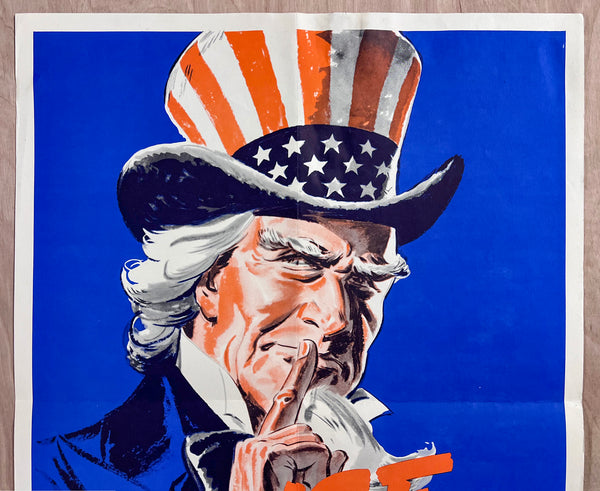 c.1942 Noise Is Our Enemy Too! National Noise Abatement Council WWII