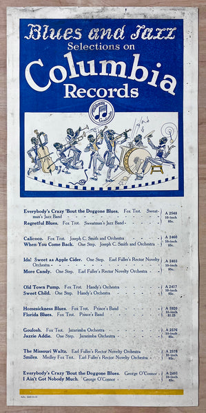 1918 Blues and Jazz Selections on Columbia Records W.C. Handy Ragtime
