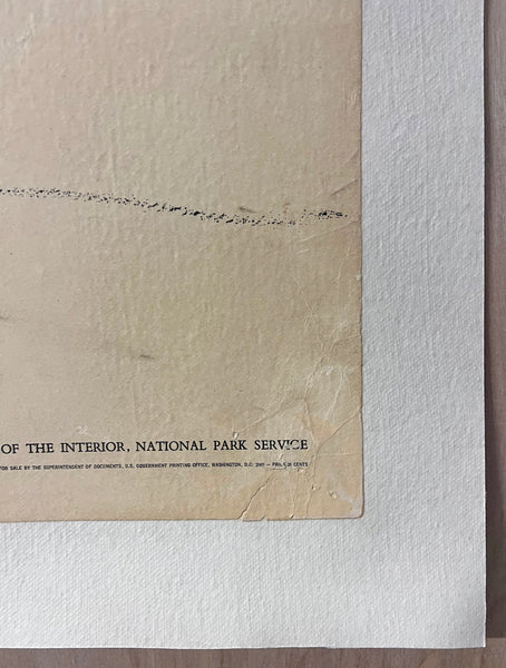 1968 Custer Battlefield Little Bighorn Montana National Park Leonard Baskin