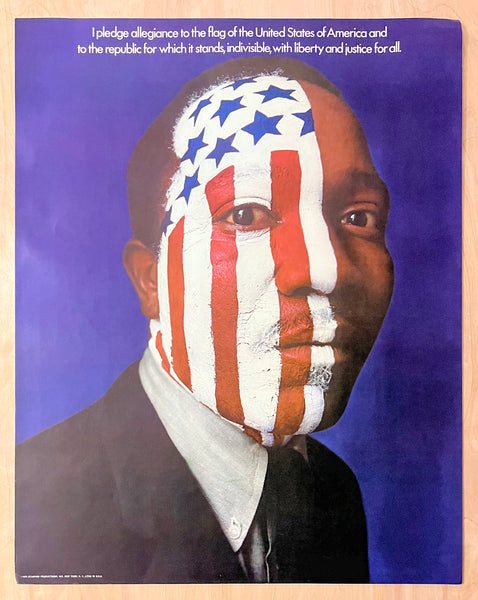 1970 I Pledge Allegiance African American Civil Rights Ron Borowski