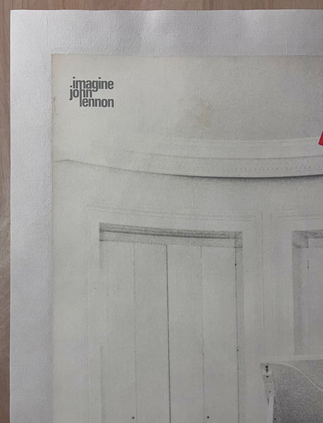 1971 John Lennon Imagine It’s Here Apple Records Advertising Promo