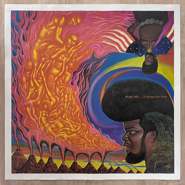 1971 Buddy Miles A Message to the People Mercury Records Mati Klarwein