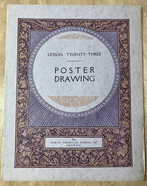 c.1928 Poster Drawing Lesson Specially written by Frank Newbould