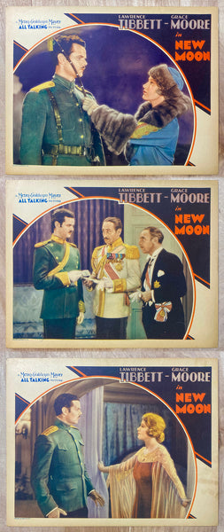 1930 New Moon Lobby Card Group MGM Pre-Code Musical Lawrence Tibbett