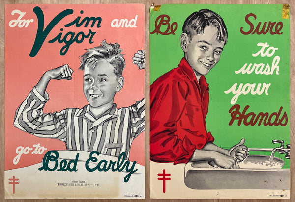 1950 National Tuberculosis Association Classroom Hygiene Lot