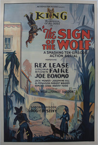 1931 The Sign of the Wolf - Second Episode "The Dog of Destiny" - Golden Age Posters