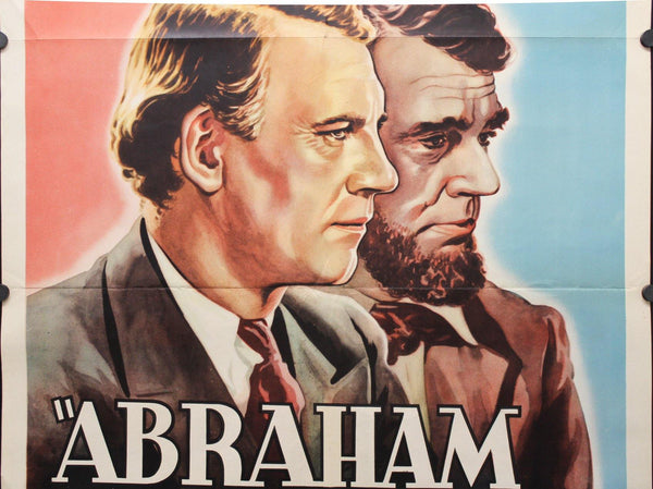 1937 Abraham Lincoln | Artcinema Associates - Golden Age Posters
