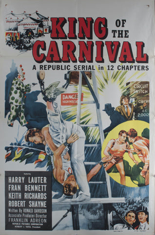 1955 King of the Carnival | A Republic Serial in 12 Chapters - Golden Age Posters