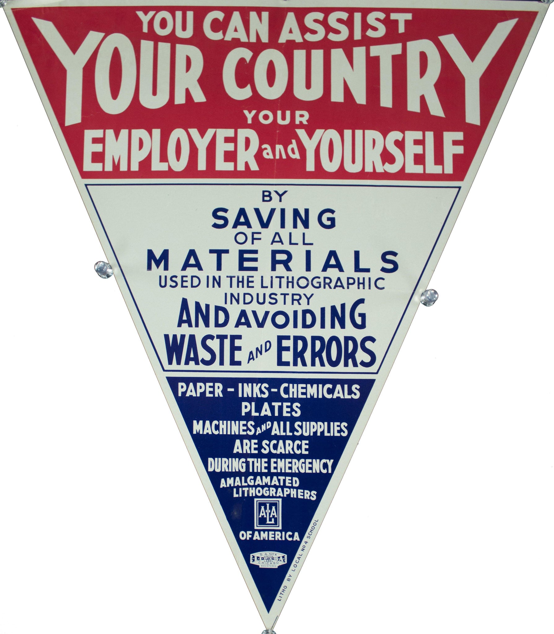 c. 1942 You Can Assist Your Country, Your Employer, and Yourself - Golden Age Posters