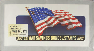1942 Buy U.S. War Savings Bonds & Stamps Now - Golden Age Posters