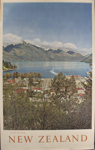 c. 1959 New Zealand | Mount Sefton, Mount Cook National Park - Golden Age Posters