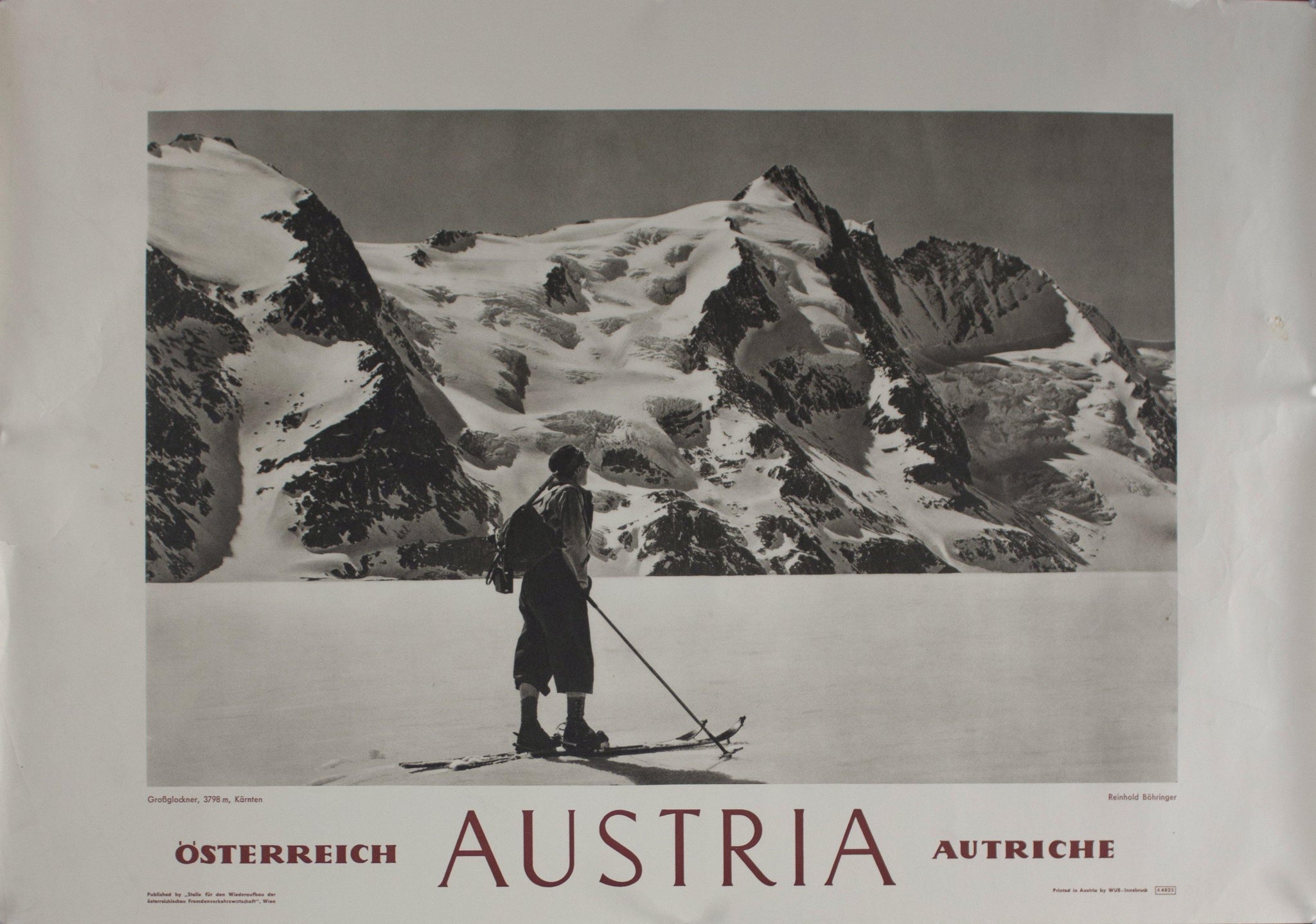 Austria | Osterreich | Autriche by Reinhold Bohringer - Golden Age Posters