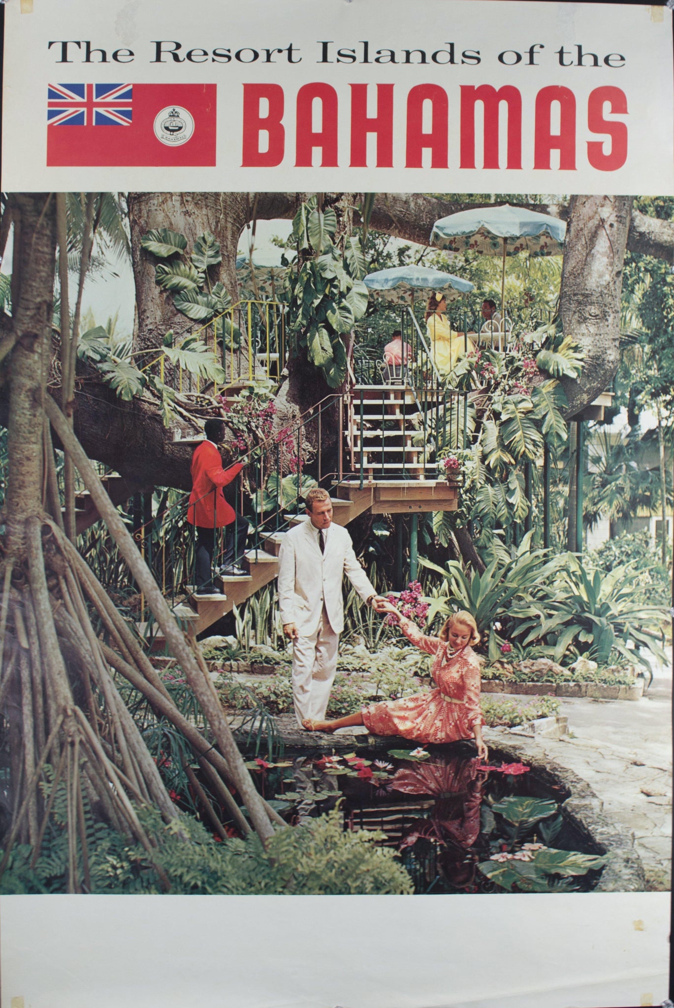 c. 1960 The Resort Islands of the Bahamas - Golden Age Posters