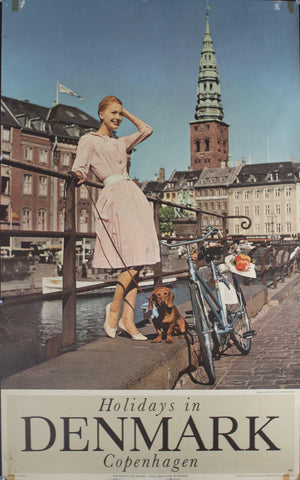 1960 Holidays in Denmark Copenhagen - Golden Age Posters