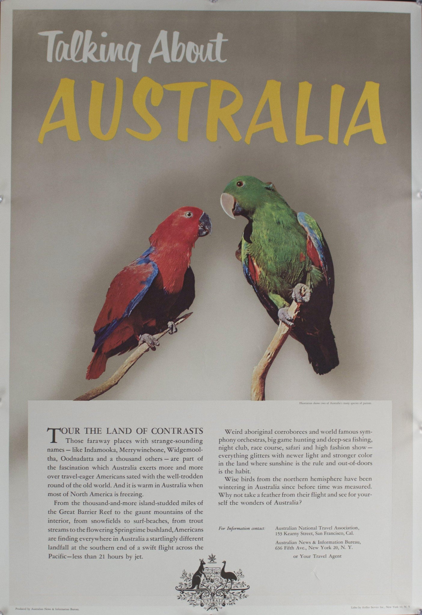 Talking about Australia - Golden Age Posters
