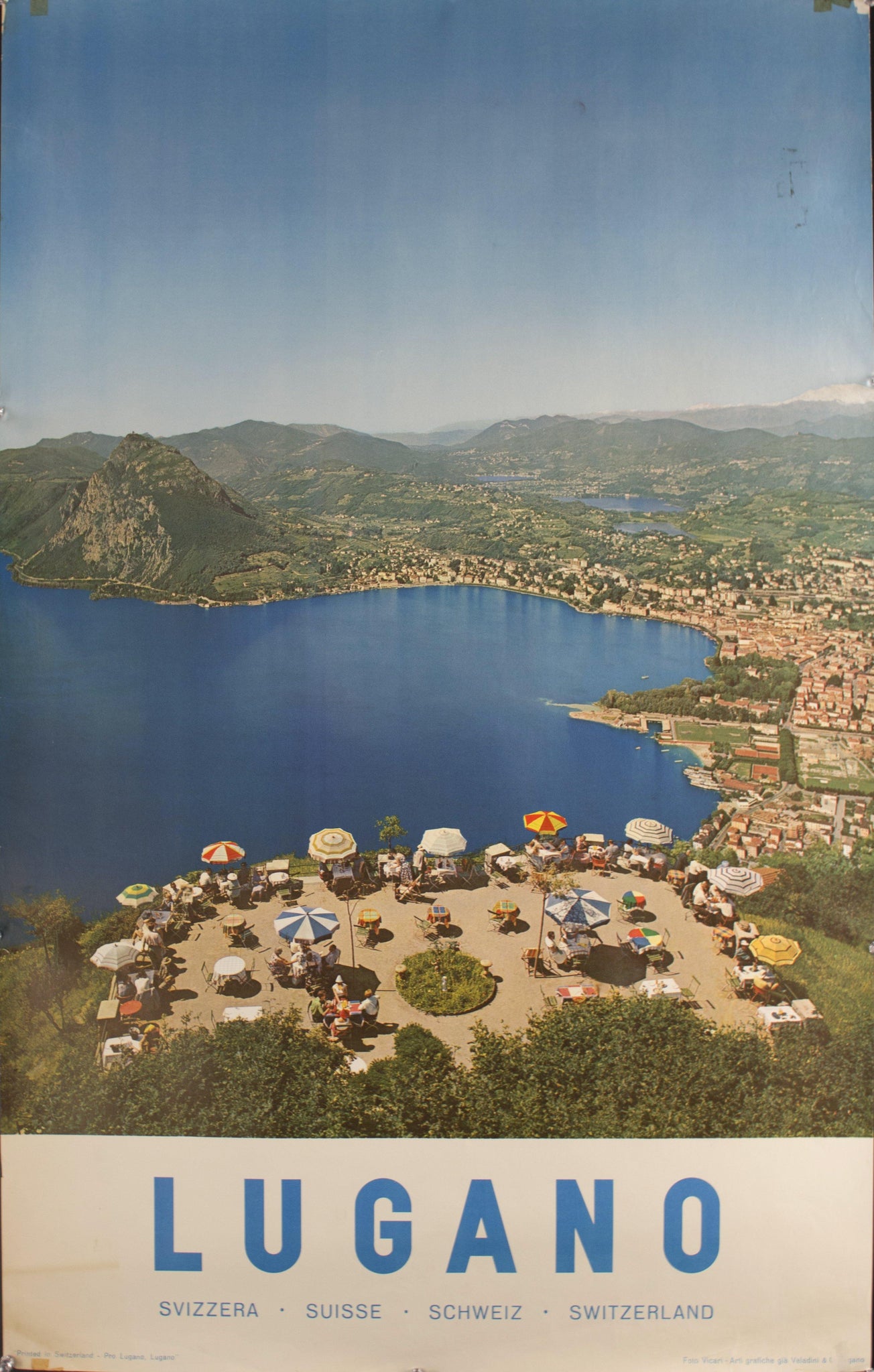 Lugano | Swizzera | Suisse | Schweiz | Switzerland - Golden Age Posters
