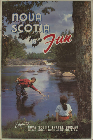 Nova Scotia is Fun - Golden Age Posters