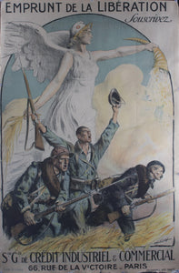1918 Emprunt de la Liberation Souscrivez by Lucien Jonas - Golden Age Posters