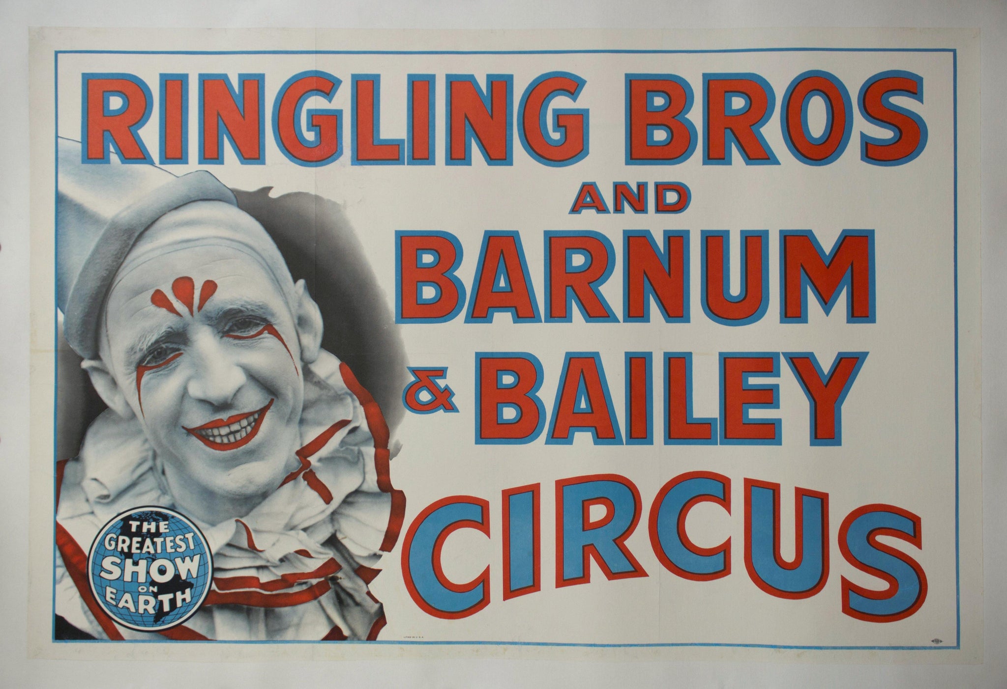 c. 1940 Ringling Bros and Barnum & Barile Circus | The Greatest Show on Earth - Golden Age Posters