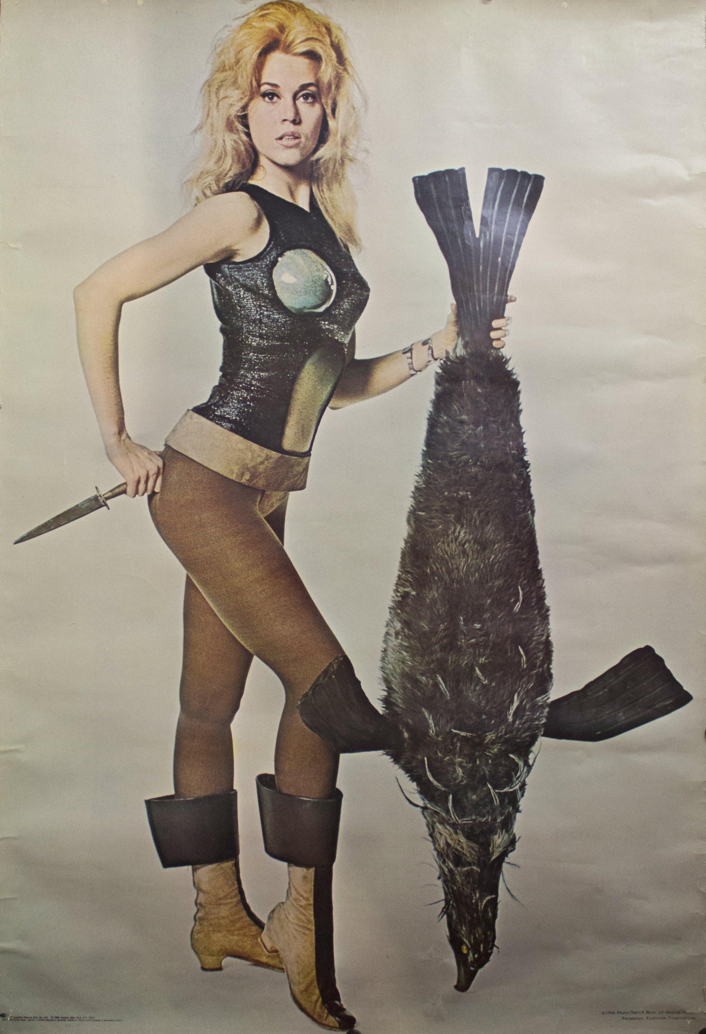 1968 316 Barbarella  | Jane Fonda Personality Poster - Golden Age Posters