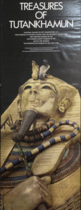 1976 Treasures of Tutankhamun Gold Coffin Art Museum Gallery - Golden Age Posters