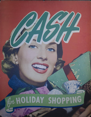 Cash for Holiday Shopping - Golden Age Posters
