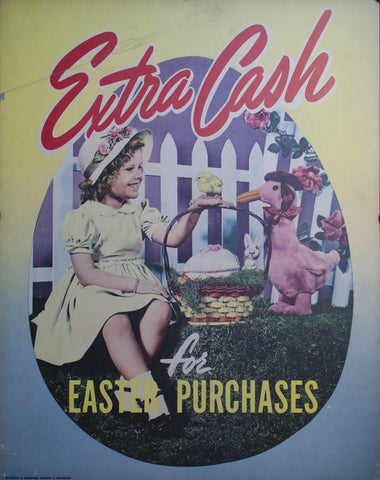 Extra Cash for Easter Purchases - Golden Age Posters